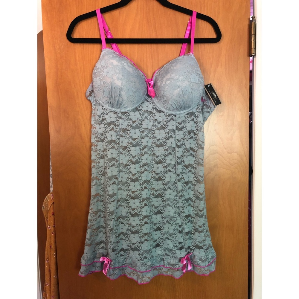 Just Sexy Intimate Lingerie Slip Chemise 2X